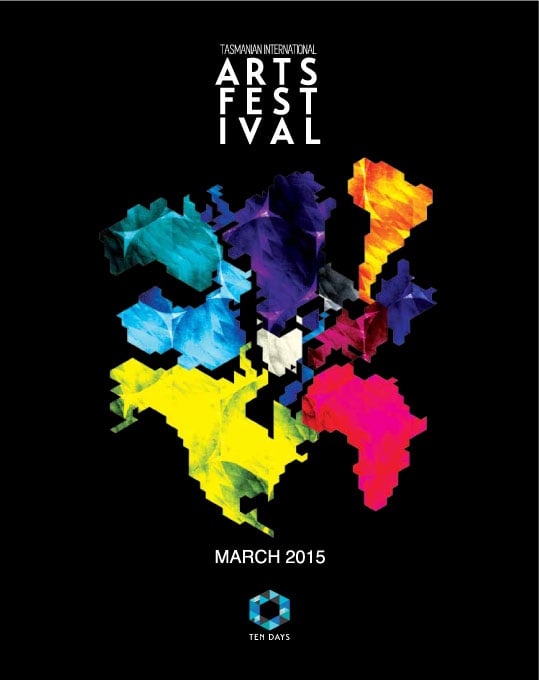 Ten Days on the Island 2015 festival brochure cover